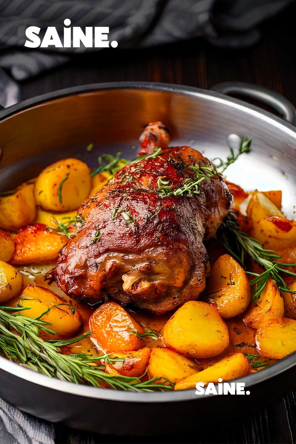 Gigot d’agneau au four – Plat traditionnel pour un repas de Pâques réussi - SAINE.
