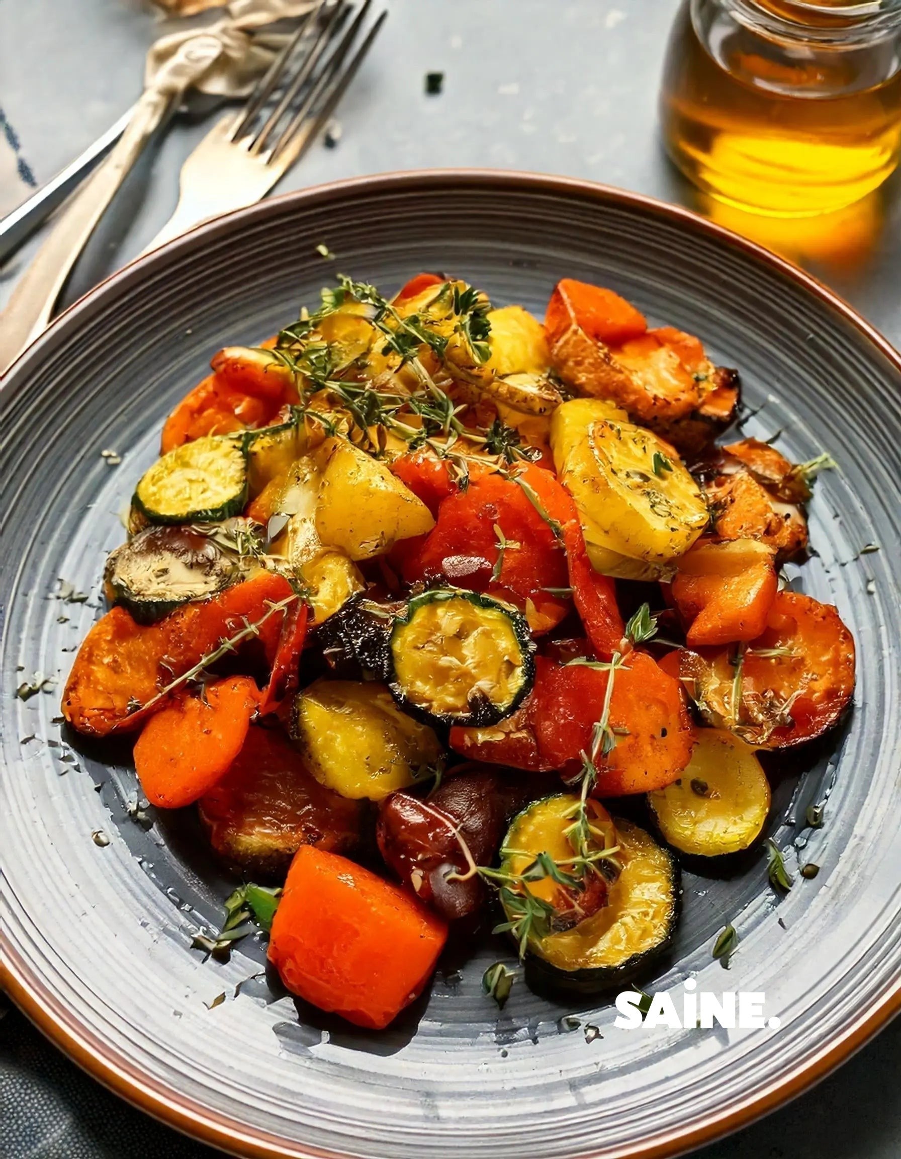 Recette-facile-poêlée-de-légumes-d-hiver-au-miel-et-thym SAINE.