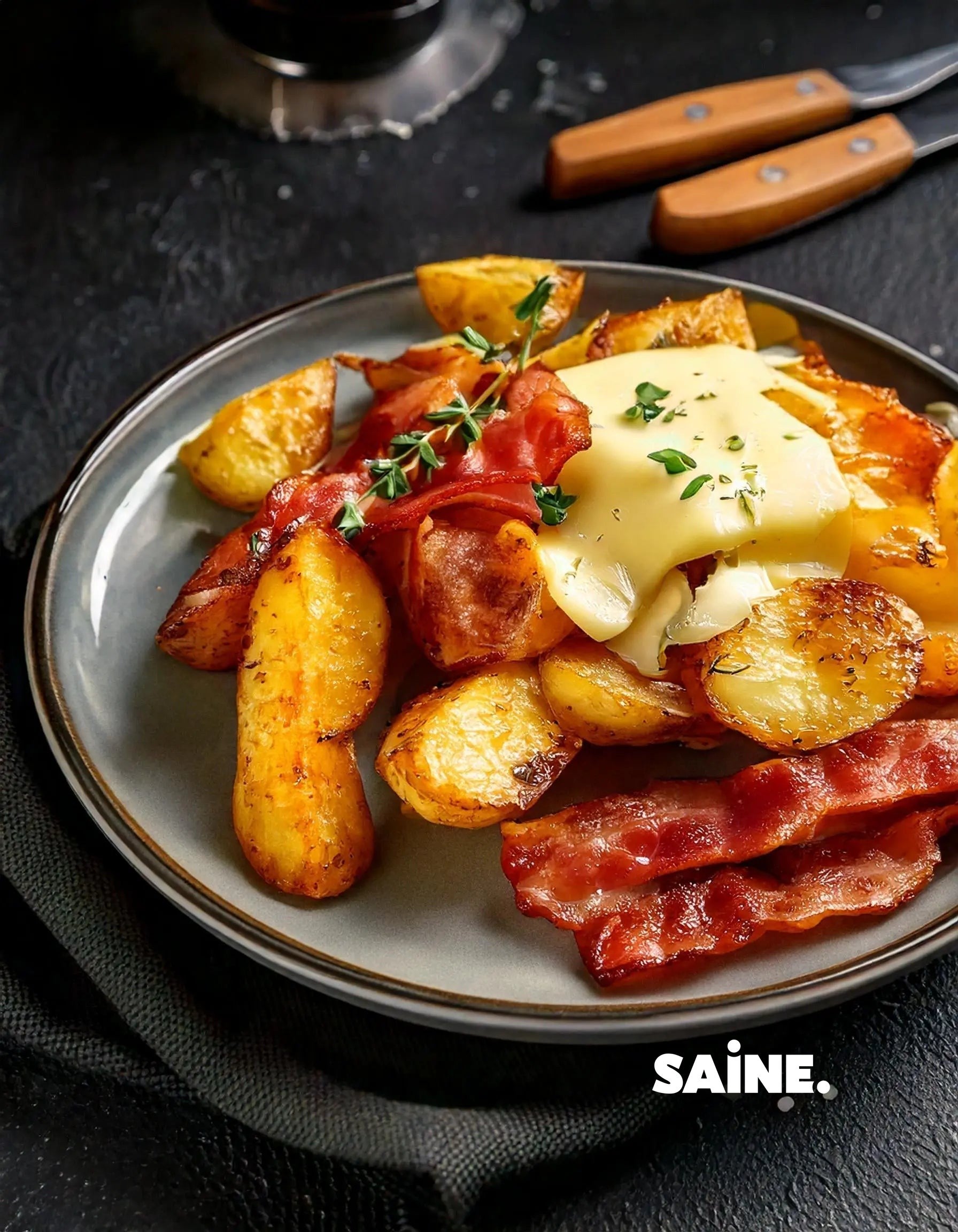 Recette-hivernale-Poêlée-de-pommes-de-terre-lardons-et-reblochon SAINE.
