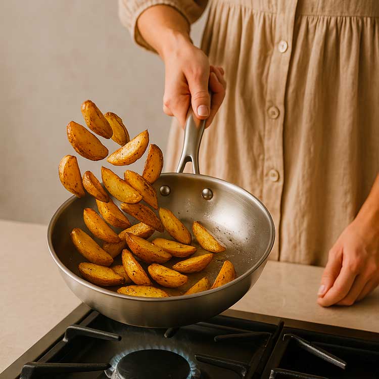 Poêles Inox - SAINE.