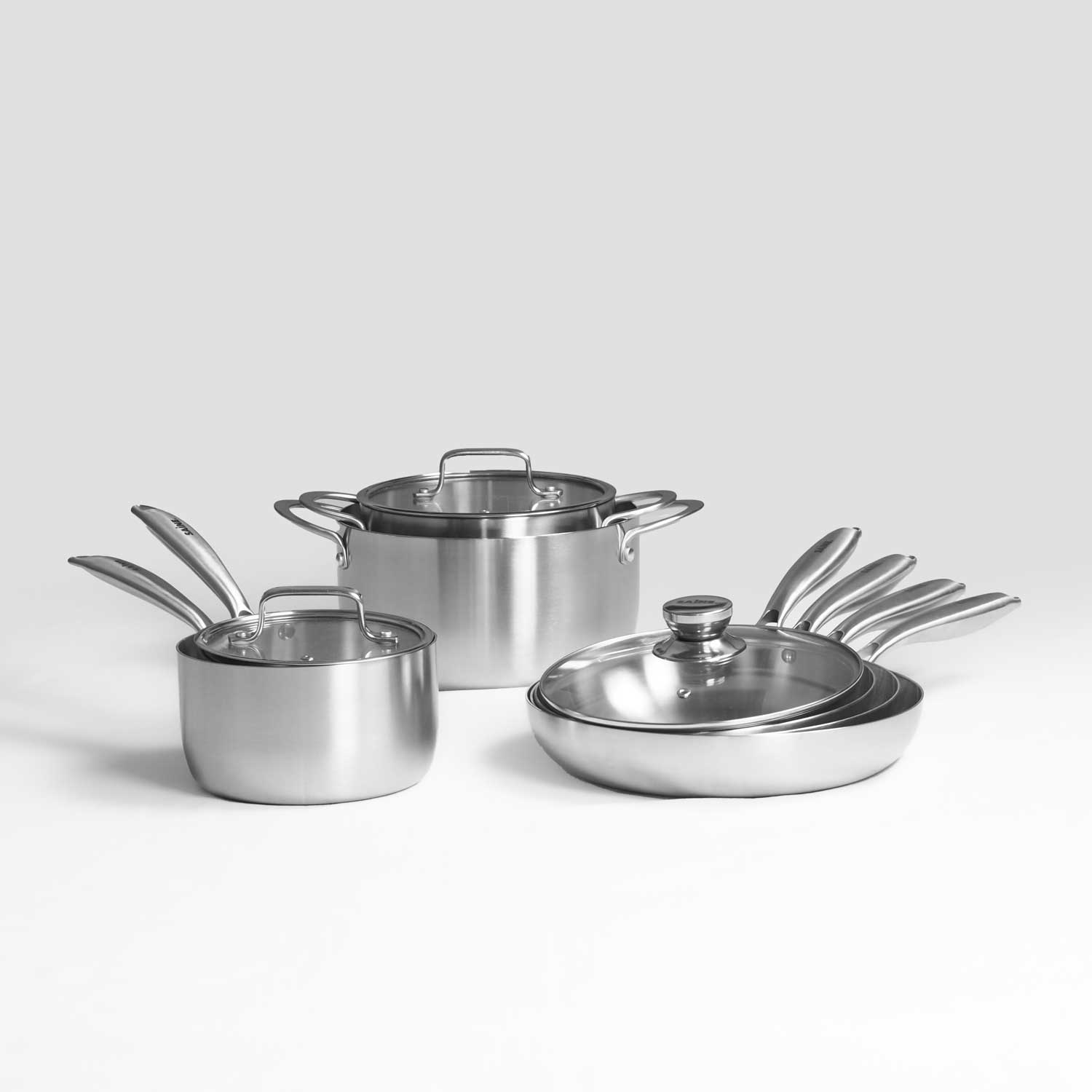 batterie de cuisine inox complète