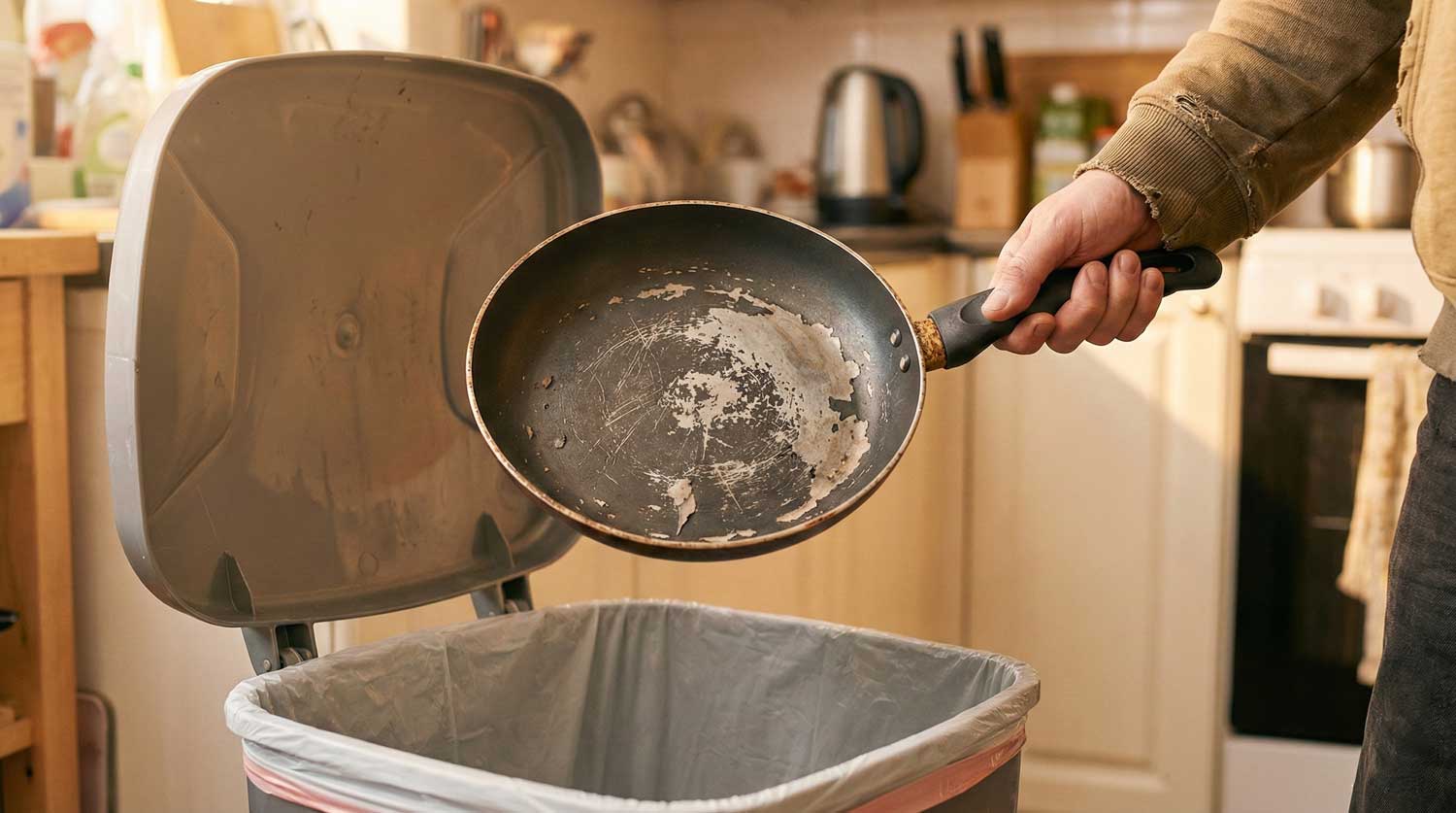 les dangers des PFAS et poeles antiadhesives