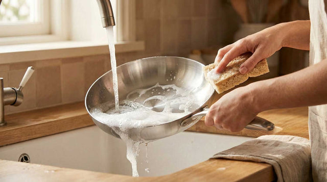 Calcaire et taches blanches sur poêle inox : 5 méthodes qui marchent en 2 minutes SAINE.