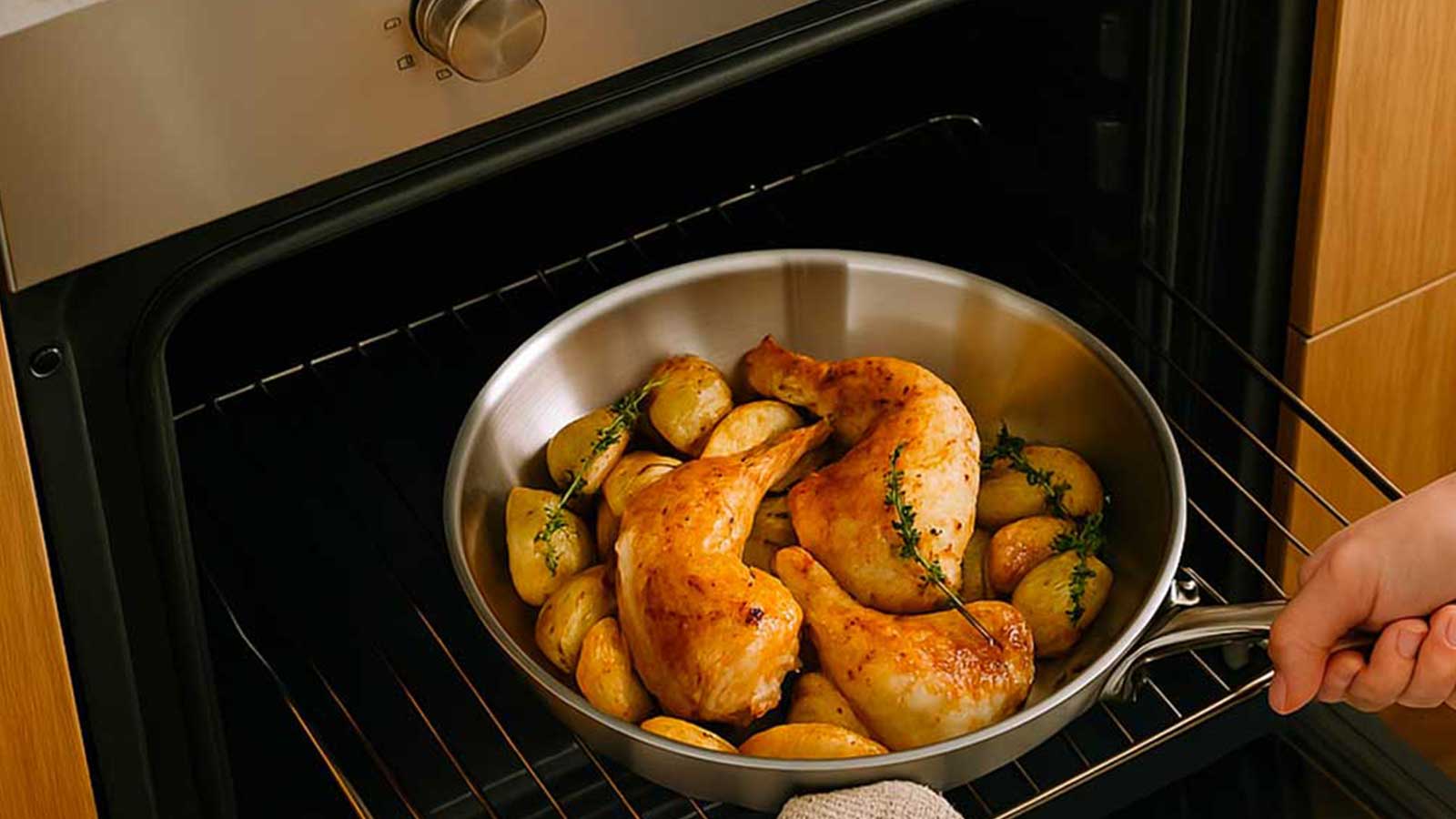 Que cuisiner dans une poêle en inox ? 10 idées de recettes saines et savoureuses - SAINE.