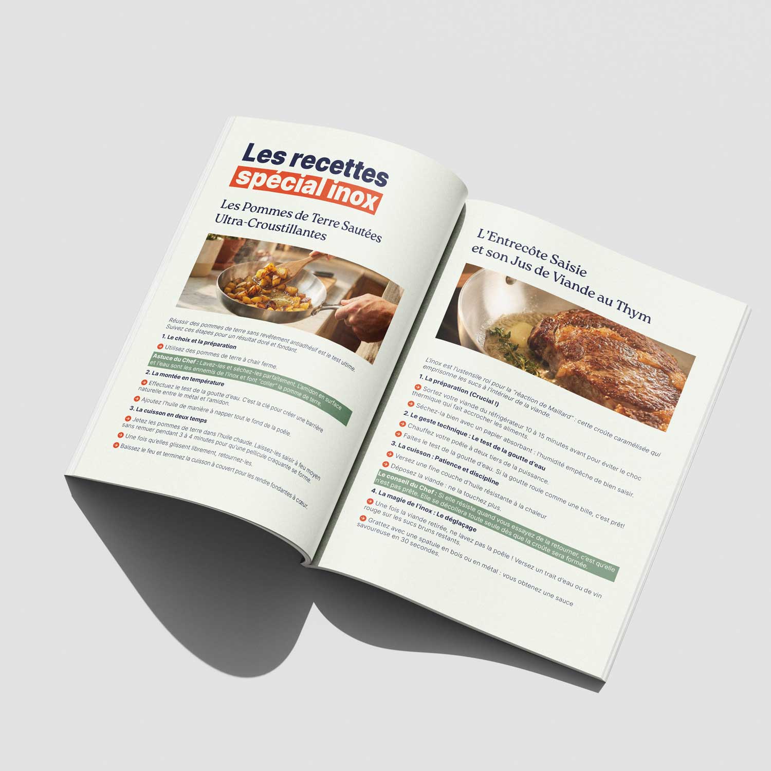 Le Guide Pratique de l'Inox : Cuisson saine & Recettes (Offert avec votre poêle) SAINE.