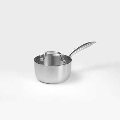 Casserole Inox - 18 cm Saine