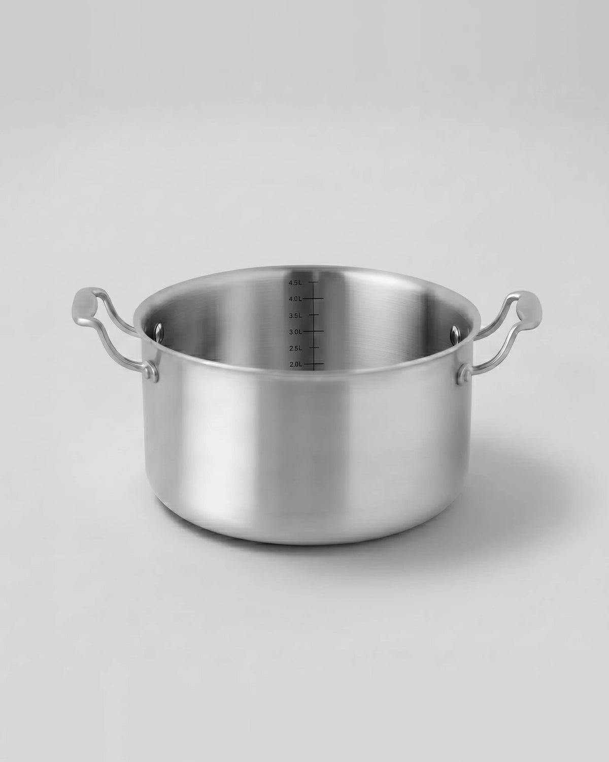 Marmite en inox 18/10 SAINE 24 cm à deux anses, compatible induction