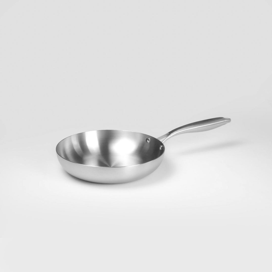 Poêle inox - 24 cm Saine