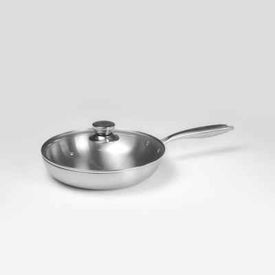 Poêle inox - 26 cm Saine